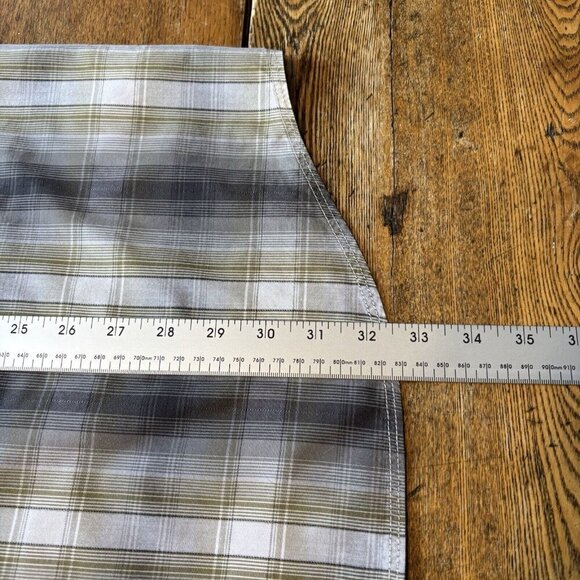 Columbia Long Sleeve Shirt Mens XL Plaid Supplex Nylon Outdoor Fishing Vented - Picture 4 of 16